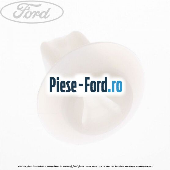 Piulita plastic conducta servodirectie , carenaj Ford Focus 2008-2011 2.5 RS 305 cai benzina