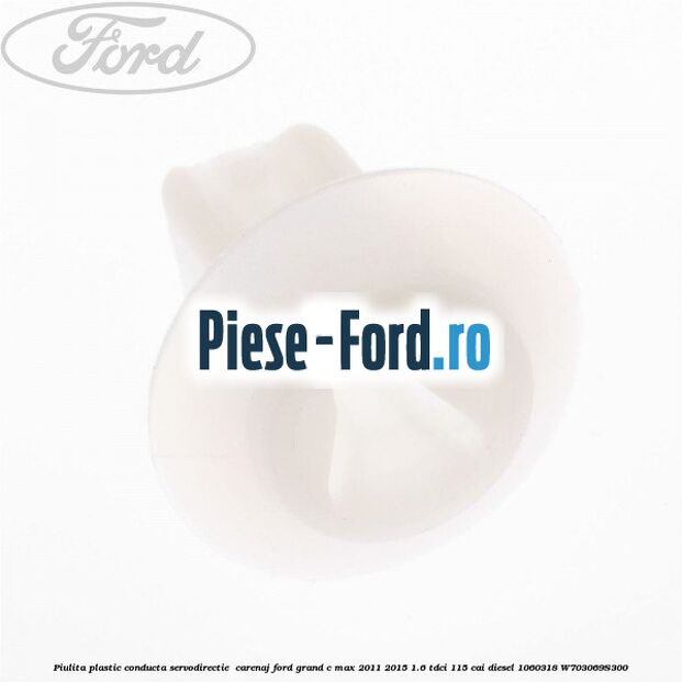 Piulita ornament vertical, fata usa, maner interior Ford Grand C-Max 2011-2015 1.6 TDCi 115 cai diesel