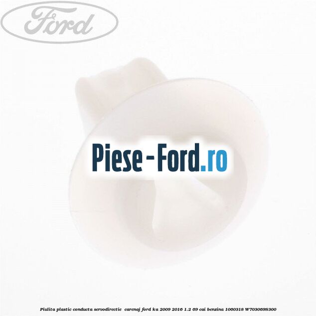 Piulita plastic conducta servodirectie , carenaj Ford Ka 2009-2016 1.2 69 cai benzina