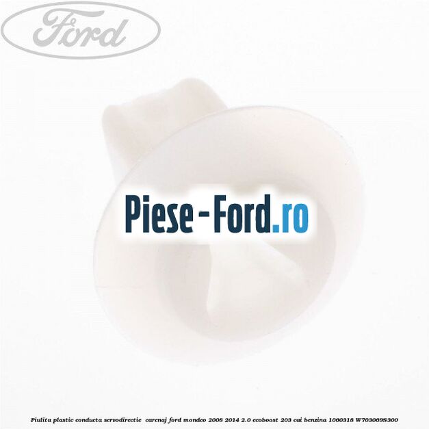Piulita ornament vertical, fata usa, maner interior Ford Mondeo 2008-2014 2.0 EcoBoost 203 cai benzina