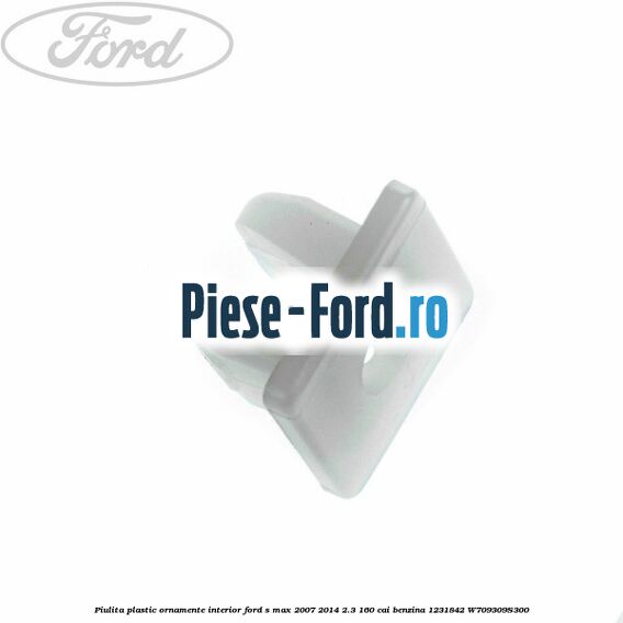 Piulita plastic ornamente interior Ford S-Max 2007-2014 2.3 160 cai benzina