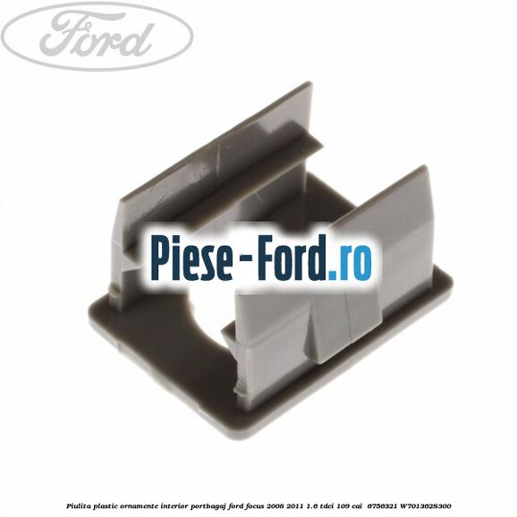 Piulita plastic ornamente interior portbagaj Ford Focus 2008-2011 1.6 TDCi 109 cai  #1BF9D5082E
