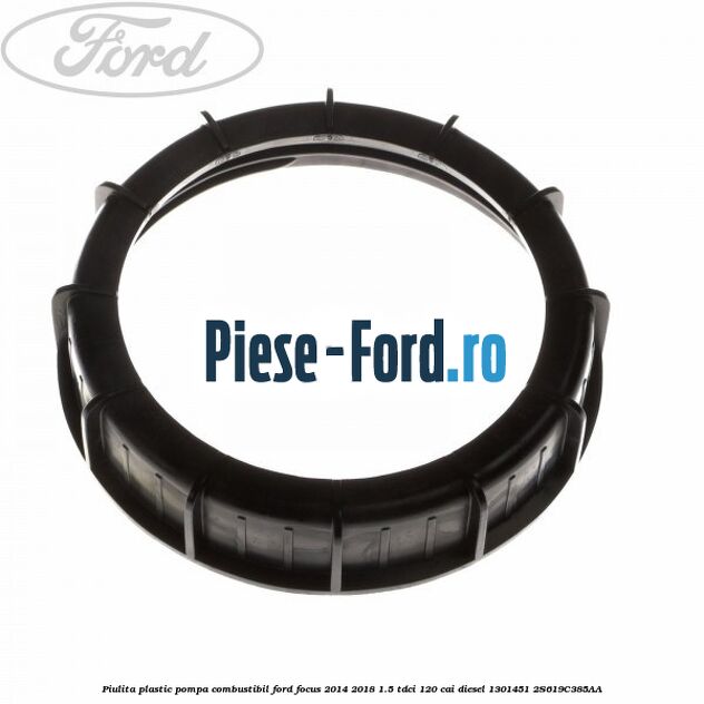 Garnitura, oring alb pompa combustibil Ford Focus 2014-2018 1.5 TDCi 120 cai diesel