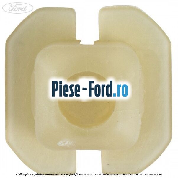 Piulita plastic prindere ornamente interior Ford Fiesta 2013-2017 1.0 EcoBoost 100 cai benzina