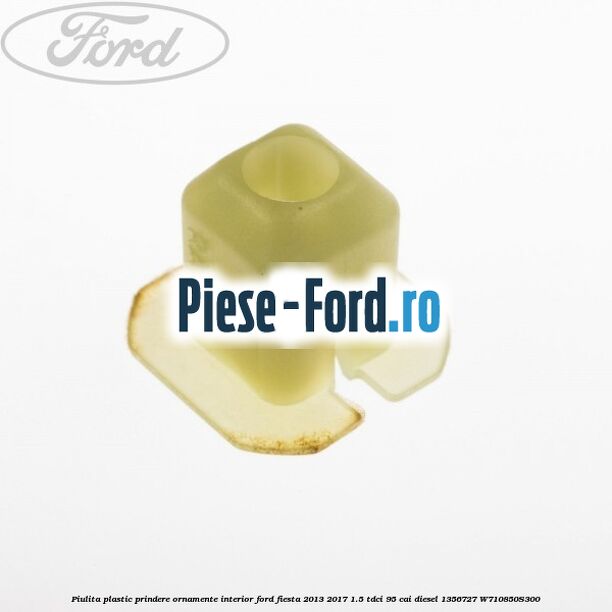 Piulita plastic prindere ornamente interior Ford Fiesta 2013-2017 1.5 TDCi 95 cai diesel