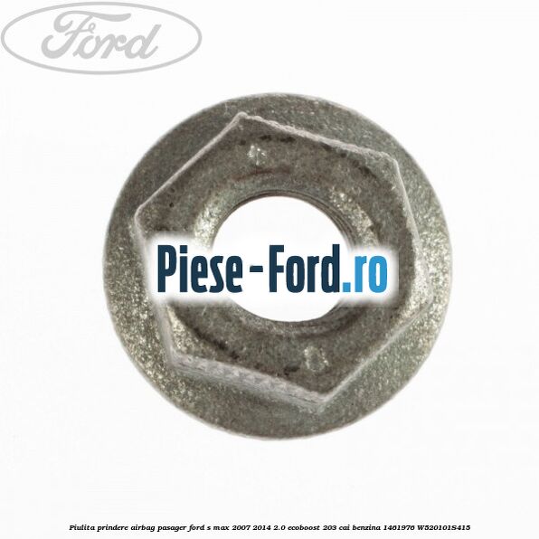 Piulita plastic ornamente interior Ford S-Max 2007-2014 2.0 EcoBoost 203 cai benzina