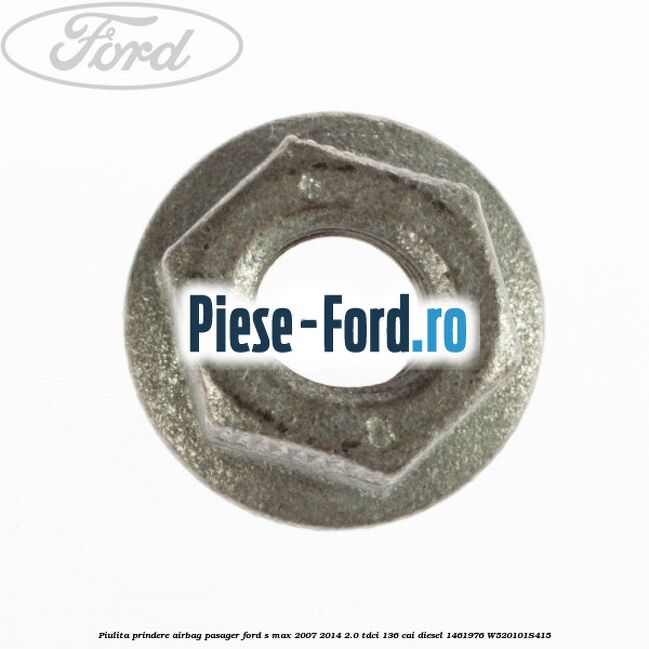 Piulita plastic ornamente interior Ford S-Max 2007-2014 2.0 TDCi 136 cai diesel