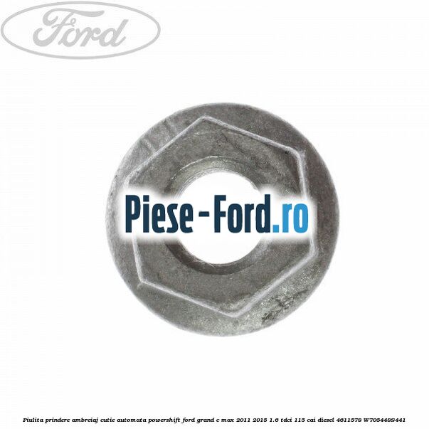 Piulita prindere ambreiaj cutie automata PowerShift Ford Grand C-Max 2011-2015 1.6 TDCi 115 cai diesel