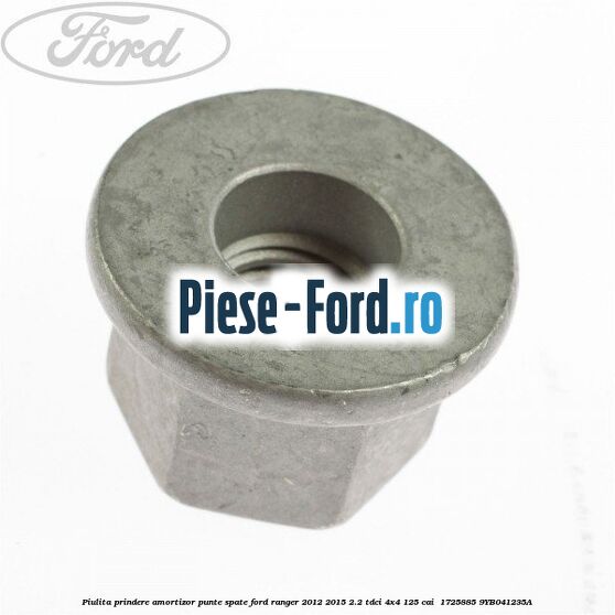Piulita prindere amortizor punte spate Ford Ranger 2012-2015 2.2 TDCi 4x4 125 cai  #DC2CB36F91