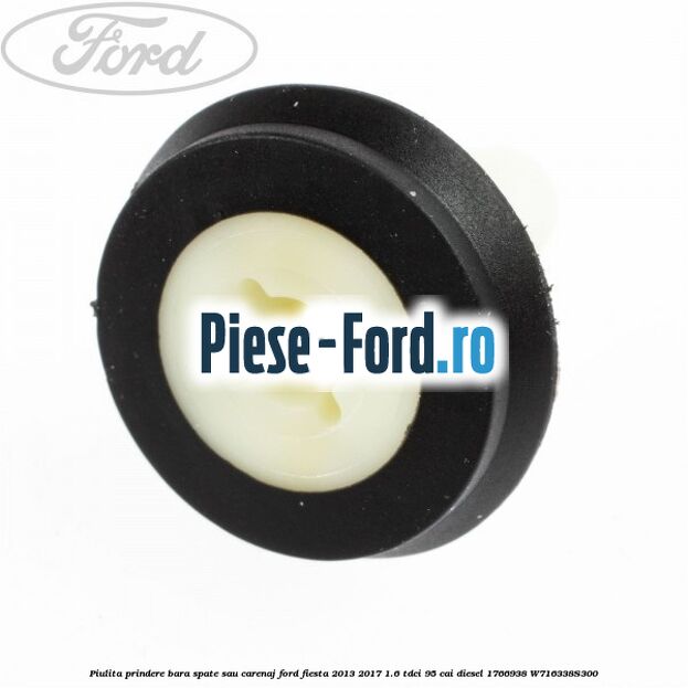 Piulita prindere balama usa spate Ford Fiesta 2013-2017 1.6 TDCi 95 cai diesel