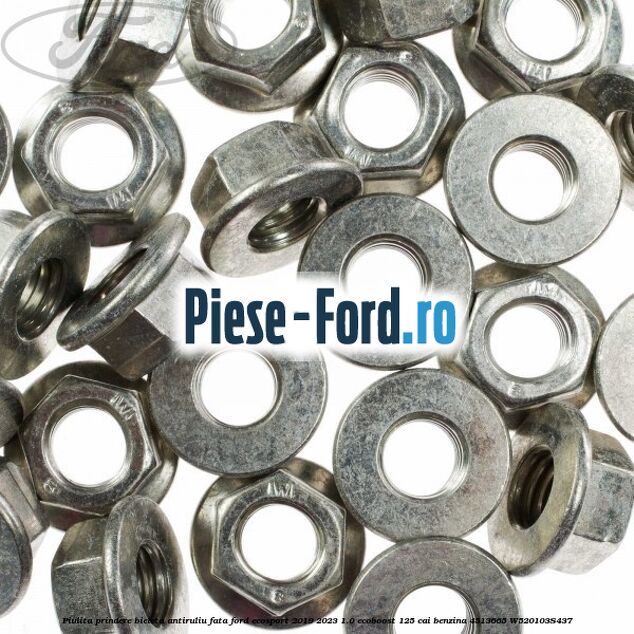 Piulita prindere bieleta antiruliu fata Ford EcoSport 2019-2023 1.0 EcoBoost 125 cai benzina #D83407CAE3