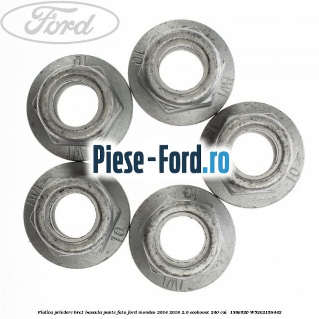 Piulita prindere brat bascula punte fata Ford Mondeo 2014-2018 2.0 EcoBoost 240 cai #5940144D33 Piulita prindere brat bascula punte fata Ford Mondeo 2014-2018 2.0 EcoBoost 240 cai #5940144D33
