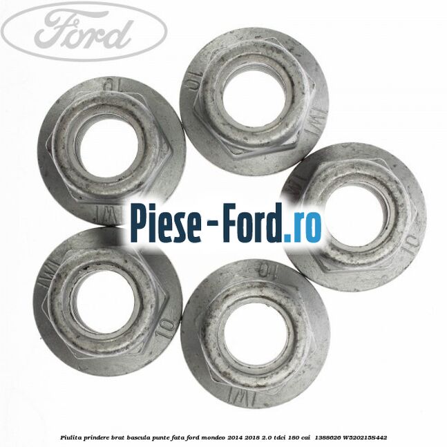 Piulita prindere brat bascula punte fata Ford Mondeo 2014-2018 2.0 TDCi 180 cai  #F5ABE360B2