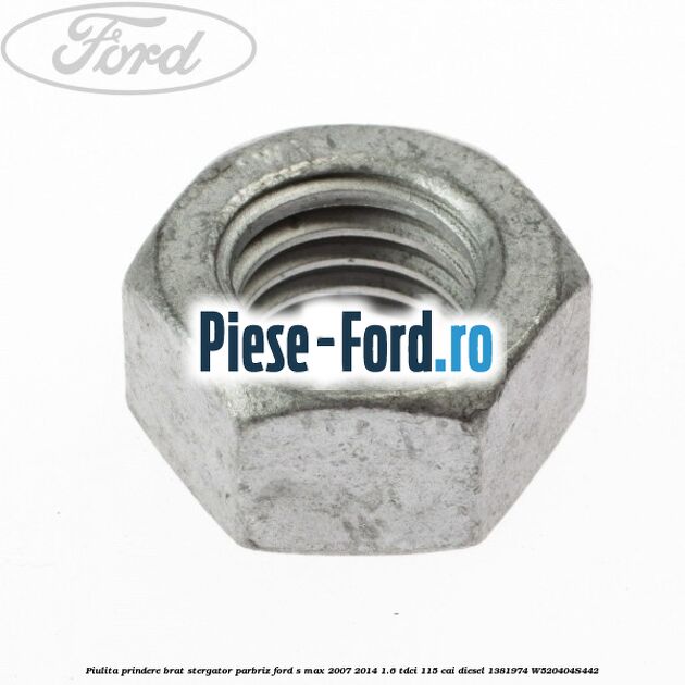 Garnitura, brat stergator luneta Ford S-Max 2007-2014 1.6 TDCi 115 cai diesel