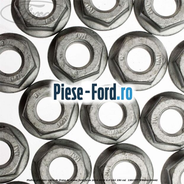 Piulita prindere cablu de frana de mana Ford Focus 2014-2018 2.0 TDCi 150 cai  #2C556A8BCF