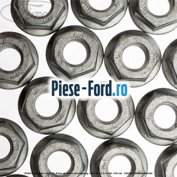 Piulita prindere cablu de frana de mana Ford Galaxy 2007-2014 2.0 TDCi 130 cai #89E640BBA7 Piulita prindere cablu de frana de mana Ford Galaxy 2007-2014 2.0 TDCi 130 cai #89E640BBA7