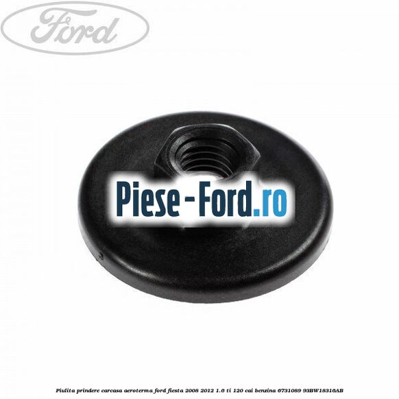 Piulita prindere carcasa aeroterma Ford Fiesta 2008-2012 1.6 Ti 120 cai benzina
