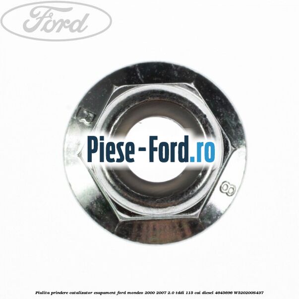 Piulita prindere catalizator, esapament Ford Mondeo 2000-2007 2.0 TDDI 115 cai diesel #16A6C8012B