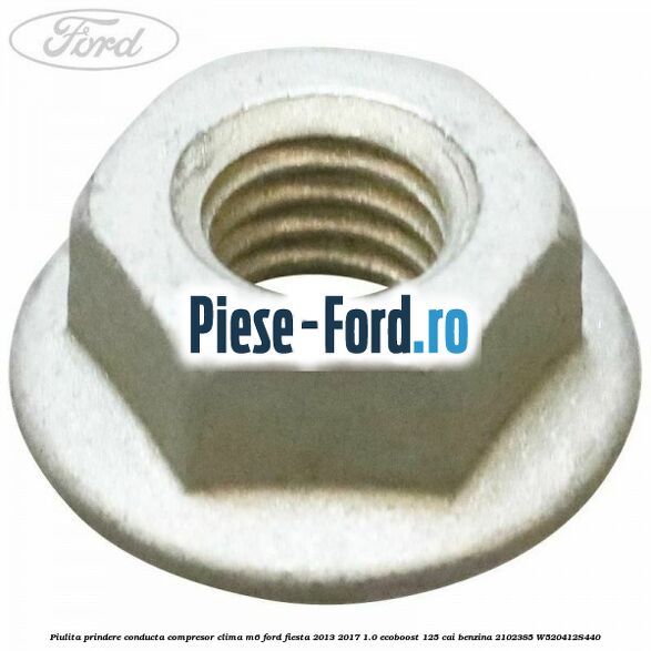 Furtun apa admisie carcasa aeroterma Ford Fiesta 2013-2017 1.0 EcoBoost 125 cai benzina