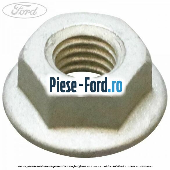Furtun aeroterma admisie Ford Fiesta 2013-2017 1.5 TDCi 95 cai diesel
