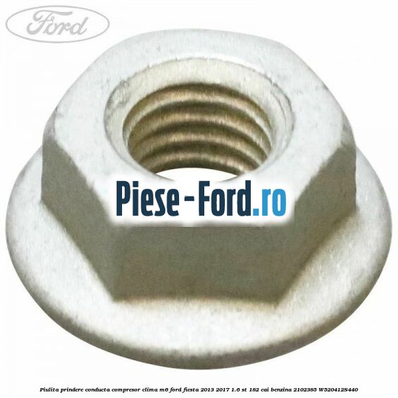 Furtun apa carcasa aeroterma, admisie Ford Fiesta 2013-2017 1.6 ST 182 cai benzina