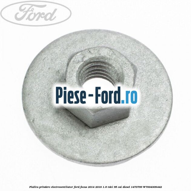 Electroventilator racire Ford Focus 2014-2018 1.6 TDCi 95 cai diesel