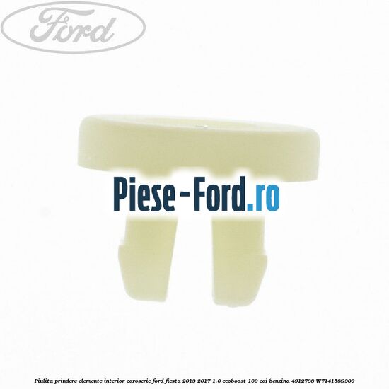 Piulita prindere elemente interior caroserie Ford Fiesta 2013-2017 1.0 EcoBoost 100 cai benzina