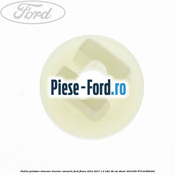 Piulita prindere elemente interior caroserie Ford Fiesta 2013-2017 1.6 TDCi 95 cai diesel