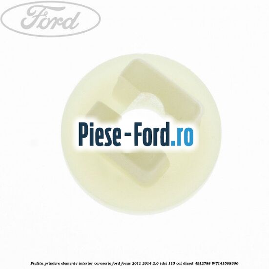 Piulita prindere carenaj roata spate Ford Focus 2011-2014 2.0 TDCi 115 cai diesel