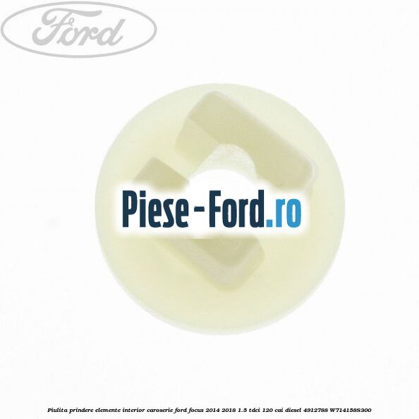 Piulita prindere carenaj roata spate Ford Focus 2014-2018 1.5 TDCi 120 cai diesel