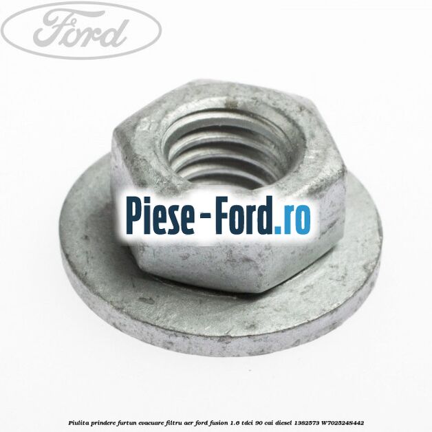 Piulita prindere furtun evacuare filtru aer Ford Fusion 1.6 TDCi 90 cai diesel