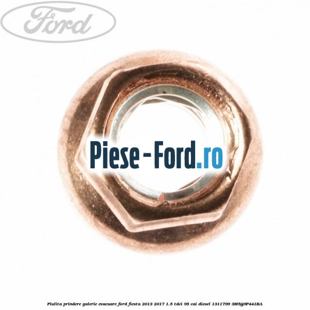 Galerie evacuare Ford Fiesta 2013-2017 1.5 TDCi 95 cai diesel