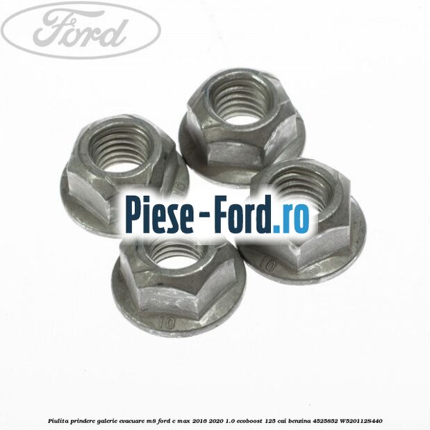 Piulita prindere galerie evacuare M8 Ford C-Max 2016-2020 1.0 EcoBoost 125 cai benzina #06CB1025B7