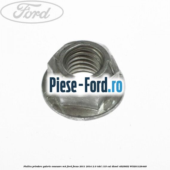 Galerie evacuare Ford Focus 2011-2014 2.0 TDCi 115 cai diesel