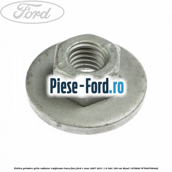 Piulita prindere eleron, reflectorizant bara spate Ford C-Max 2007-2011 1.6 TDCi 109 cai diesel