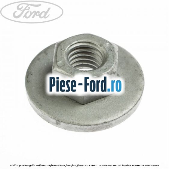 Piulita prindere eleron, reflectorizant bara spate Ford Fiesta 2013-2017 1.0 EcoBoost 100 cai benzina