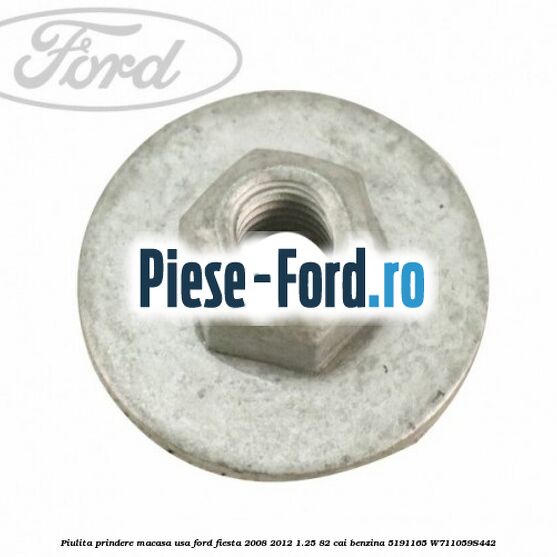 Motoras macara geam spate stanga Ford Fiesta 2008-2012 1.25 82 cai benzina