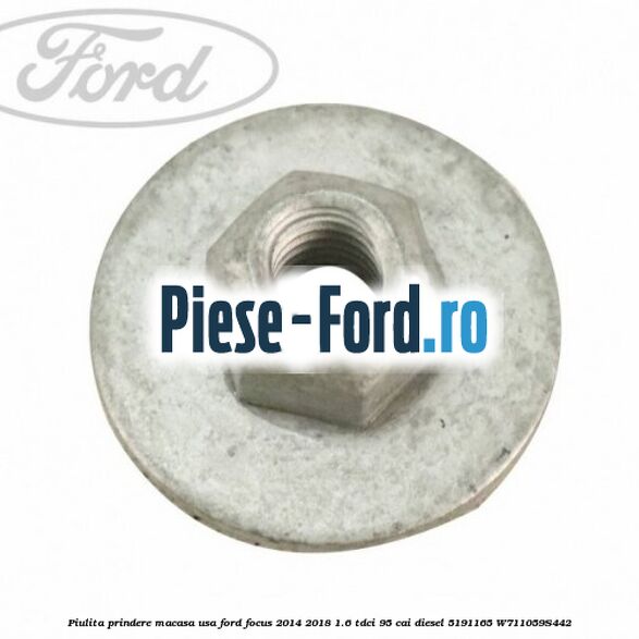 Motoras macara geam spate stanga Ford Focus 2014-2018 1.6 TDCi 95 cai diesel