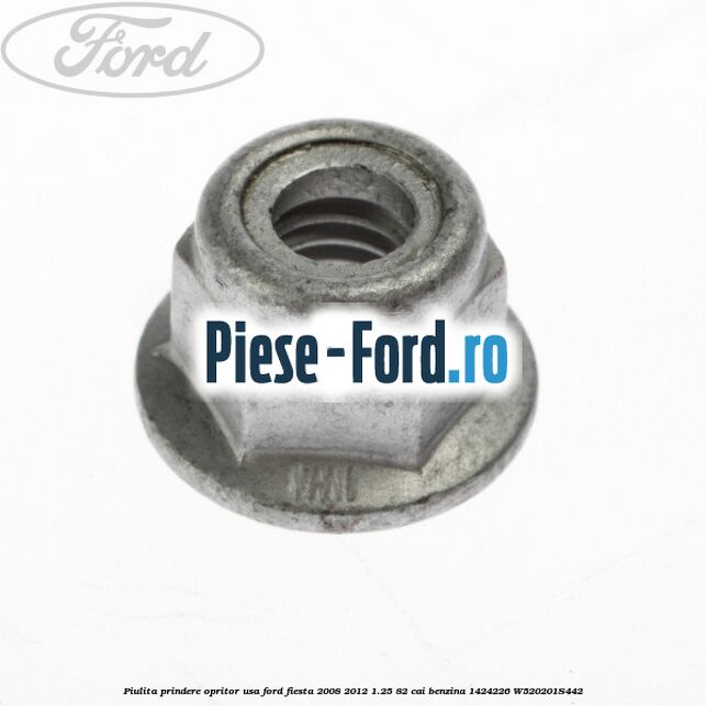 Piulita prindere opritor usa Ford Fiesta 2008-2012 1.25 82 cai benzina