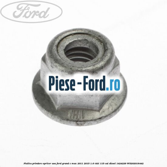 Piulita prindere maner hayon sau capac motor Ford Grand C-Max 2011-2015 1.6 TDCi 115 cai diesel