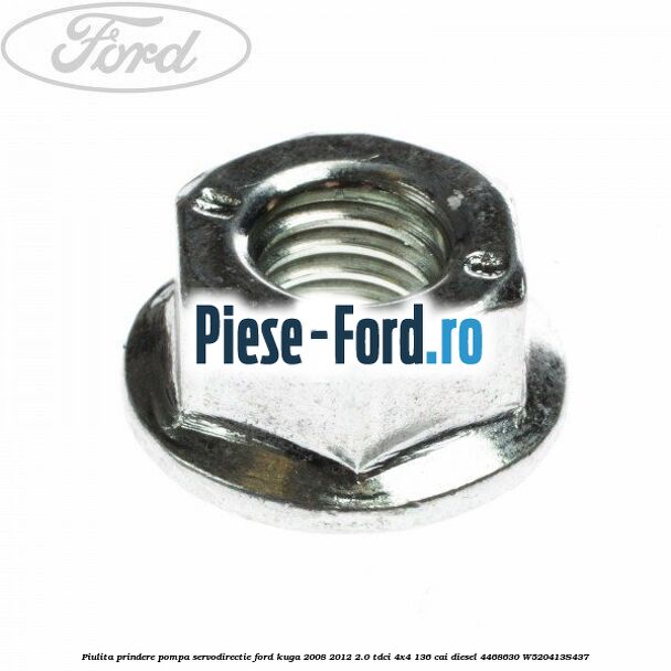 Oring, conector conducta pompa servodirectie Ford Kuga 2008-2012 2.0 TDCi 4x4 136 cai diesel
