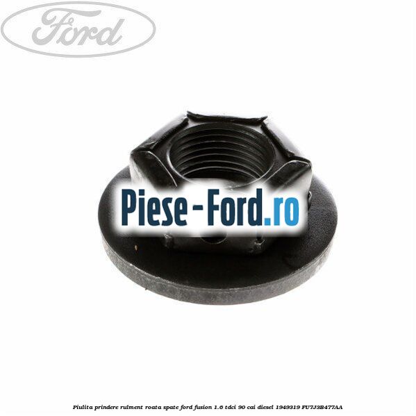 Fuzeta spate model cu tambur Ford Fusion 1.6 TDCi 90 cai diesel