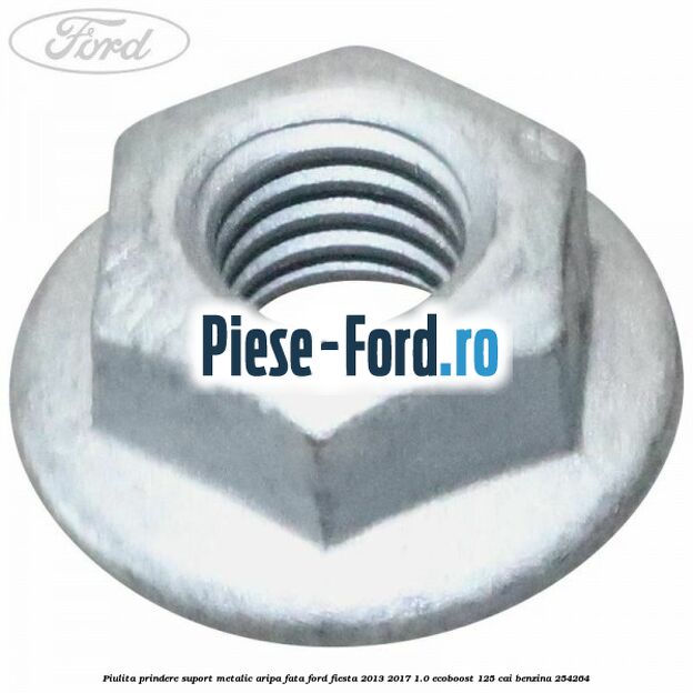Piulita prindere protectie termica esapament Ford Fiesta 2013-2017 1.0 EcoBoost 125 cai benzina