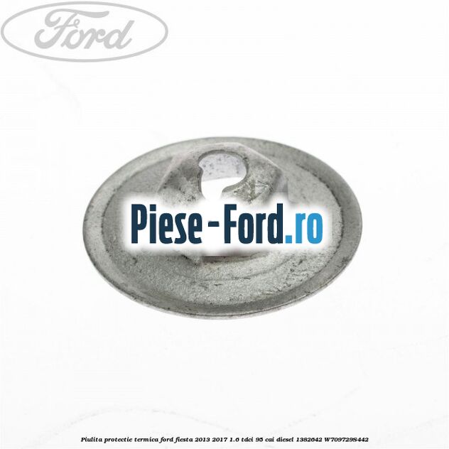 Piulita protectie termica Ford Fiesta 2013-2017 1.6 TDCi 95 cai diesel