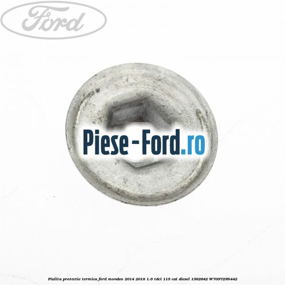 Piulita protectie termica Ford Mondeo 2014-2018 1.6 TDCi 115 cai diesel #7CFE41E31C