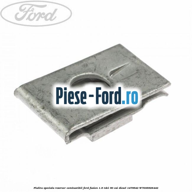 Piulita speciala M6 prindere elemente caroserie Ford Fusion 1.6 TDCi 90 cai diesel