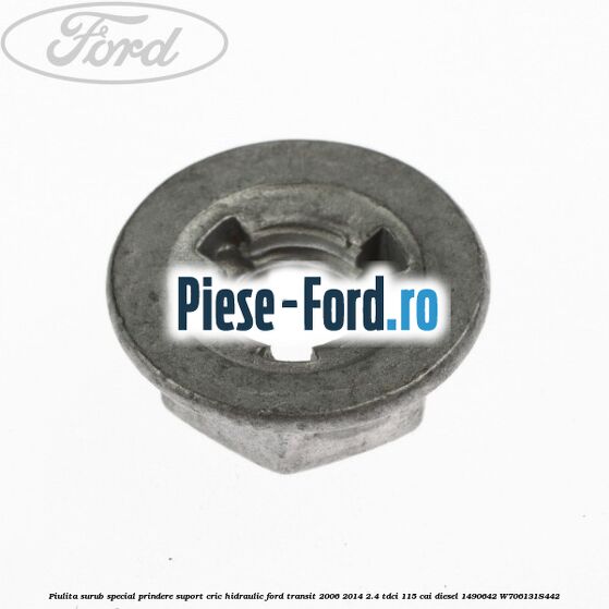 Piulita surub special prindere suport cric hidraulic Ford Transit 2006-2014 2.4 TDCi 115 cai #16453178D9 Piulita surub special prindere suport cric hidraulic Ford Transit 2006-2014 2.4 TDCi 115 cai diesel #16453178D9