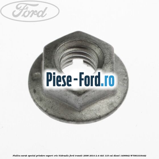 Piulita surub special prindere suport cric hidraulic Ford Transit 2006-2014 2.4 TDCi 115 cai #16453178D9 Piulita surub special prindere suport cric hidraulic Ford Transit 2006-2014 2.4 TDCi 115 cai diesel #16453178D9