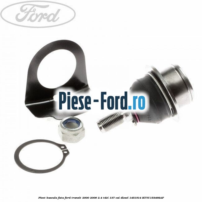 Pivot bascula fata Ford Transit 2000-2006 2.4 TDCi 137 cai #639565AFF1 Pivot bascula fata Ford Transit 2000-2006 2.4 TDCi 137 cai diesel #639565AFF1