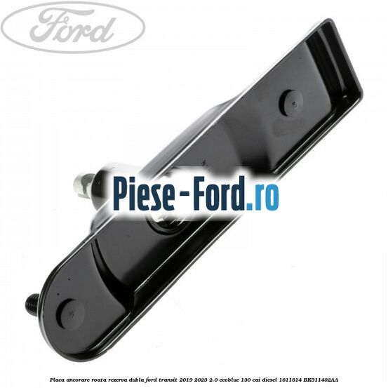 Placa ancorare roata rezerva dubla Ford Transit 2019-2023 2.0 EcoBlue 130 cai diesel #4B17C580F1